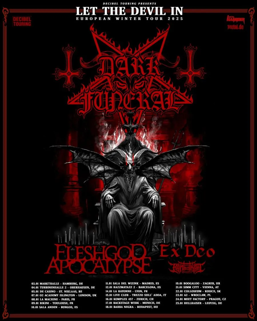 Dark Funeral + Fleshgod Apocalypse + Ex Deo + Kami no Ikari - 19
