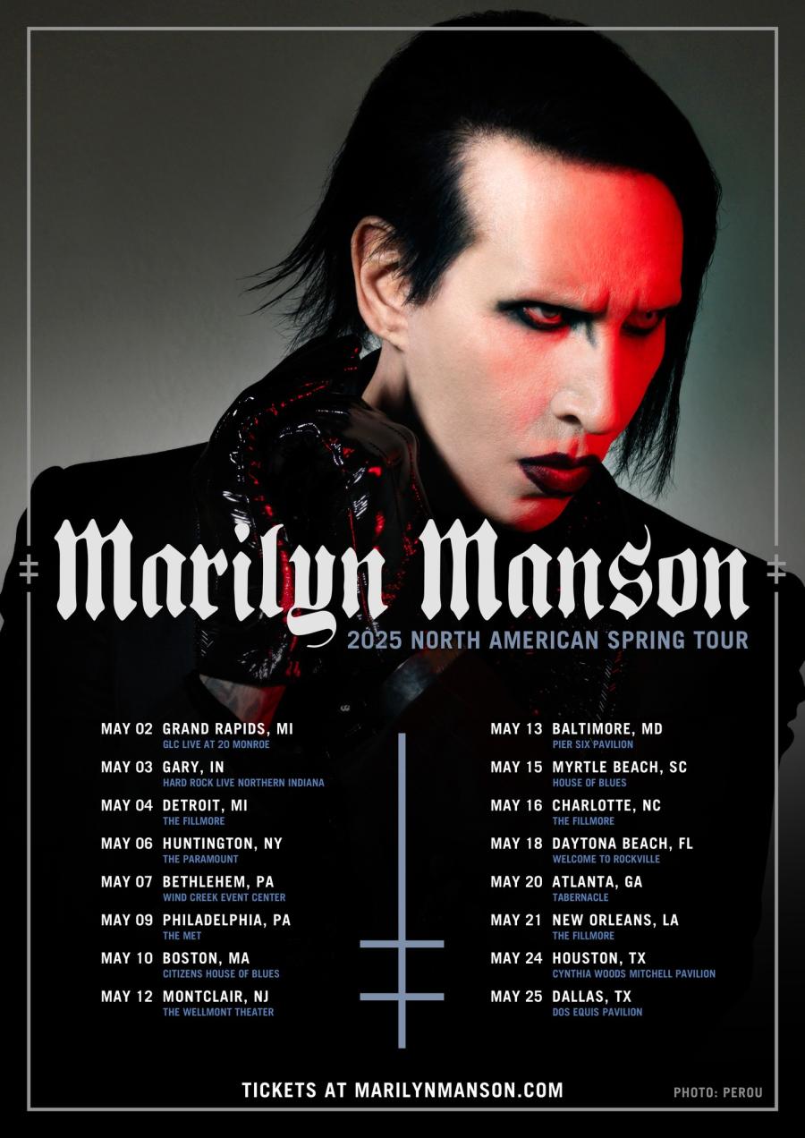 Evento Marilyn Manson - 25/05/2025 - Dallas - Dos Equis Pavilion