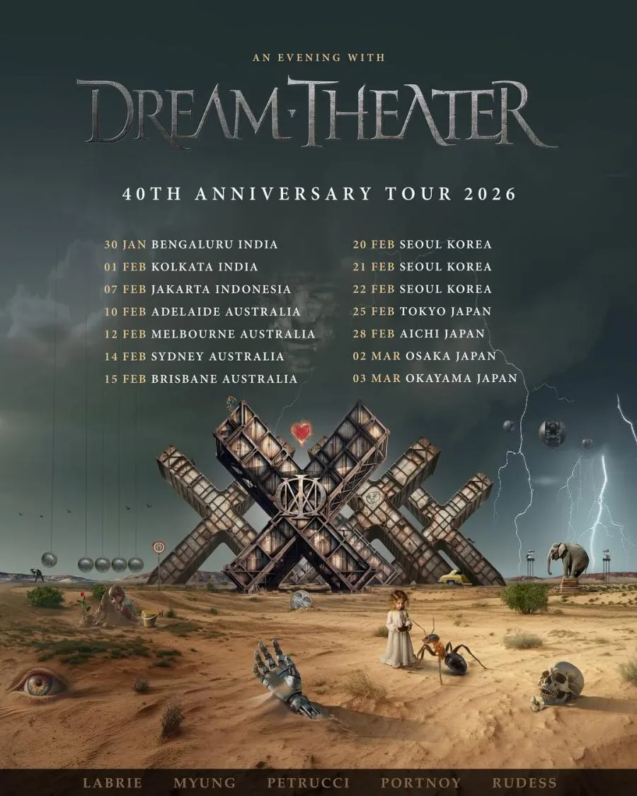 洋楽 DREAM THEATER 40th Anniversary Tour VIP DREAM THEATER - Porto Alegre - 2026 | FasTix